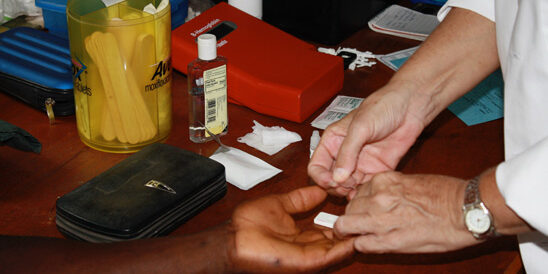 Simple laboratory tests were done as needed.